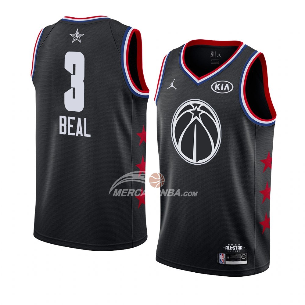 Maglia All Star 2019 Washington Wizards Bradley Beal Nero